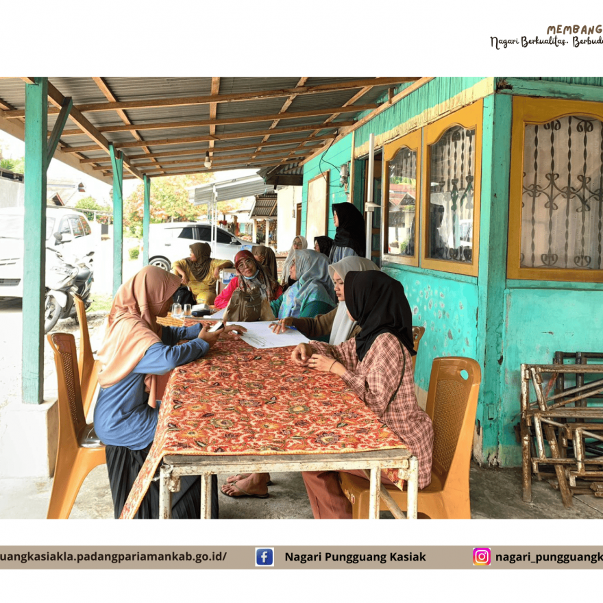 Posyandu Remaja Pungguang Kasiak: Sehatkan Tubuh, Kuatkan Mental, Bangun Masa Depan.